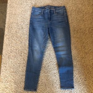 American Eagle Ne(x)t level stretch blue jeans sz 10 short